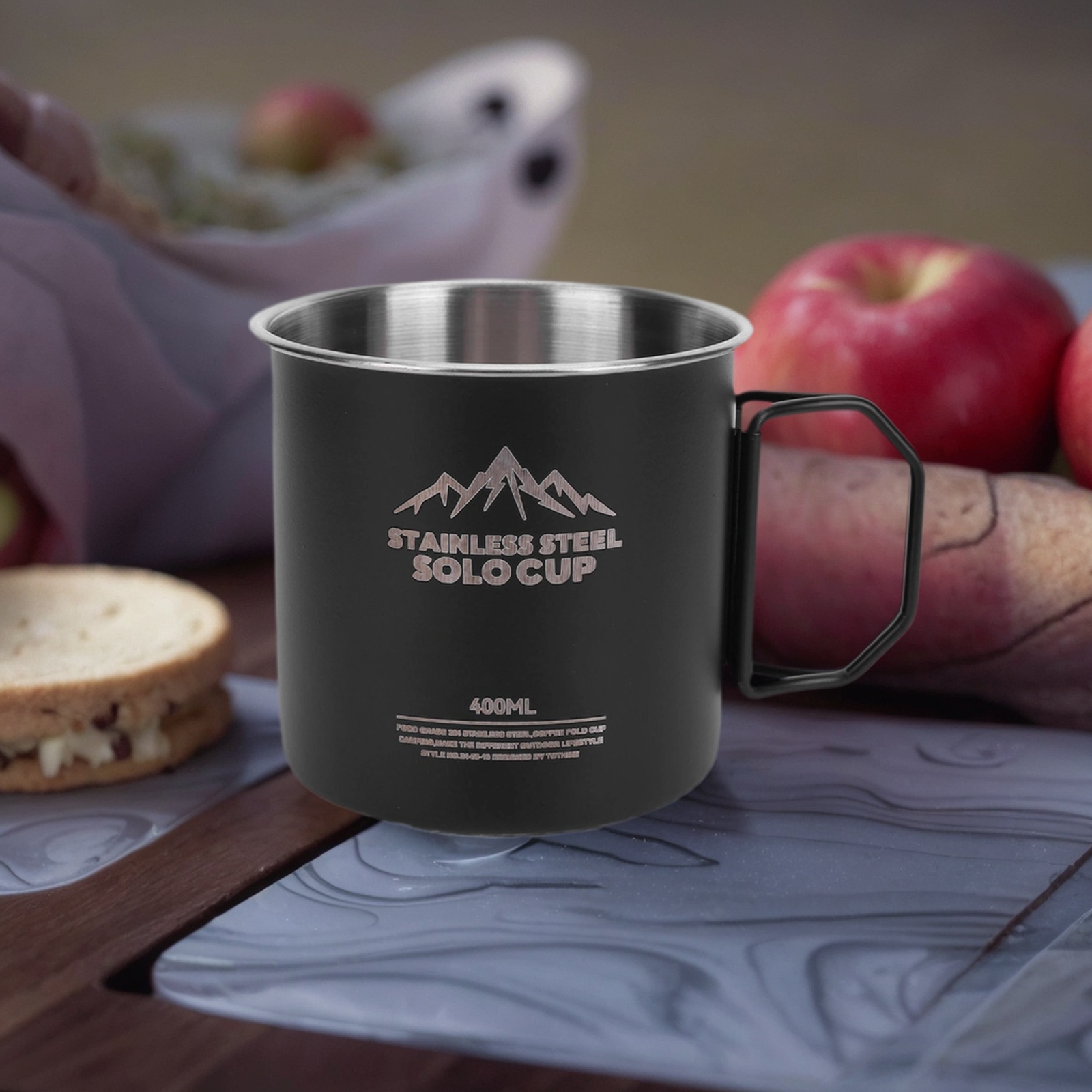 400ml Mountainhiker Camping Cu - Camping Cooking Gear Set recension och pris