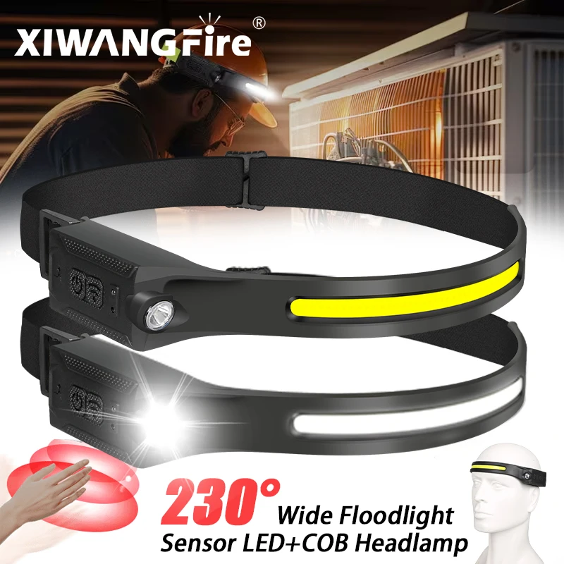 Rechargeable LED Headlamp,3 Mo - Camping Cooking Fish recension och pris