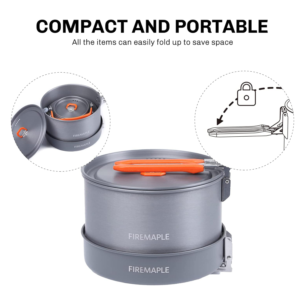 Fire Maple Camping Cookware Ut - Camping Cooking Bundle recension och pris