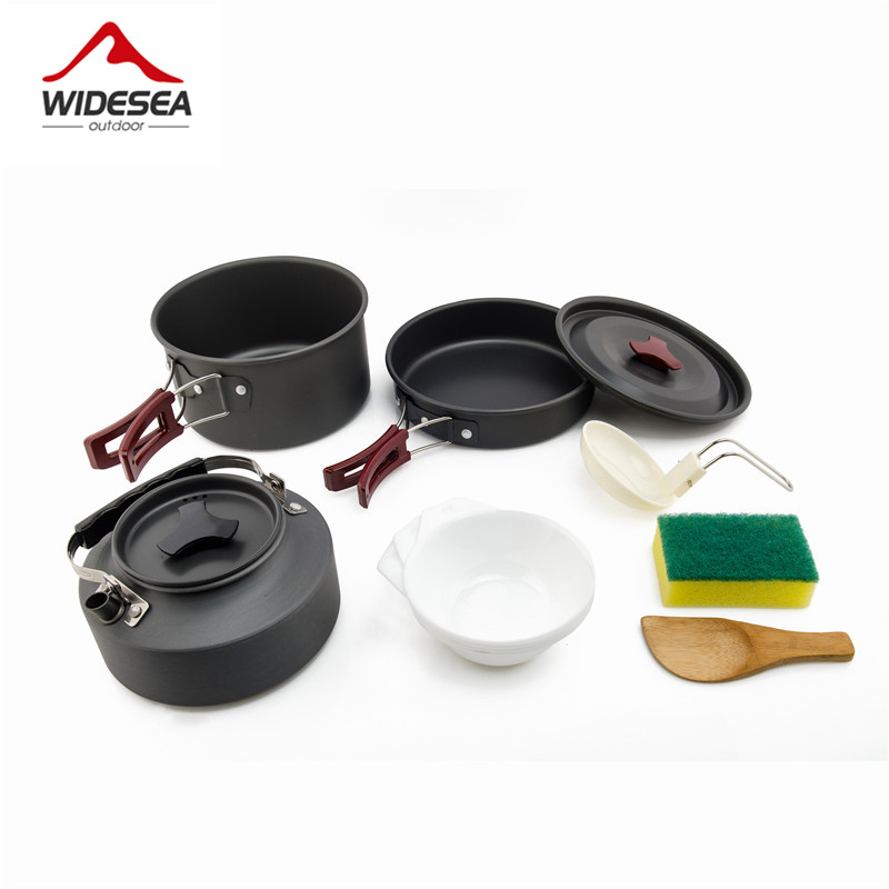 Widesea Camping Cookware Set O - Camping Cooking Bundle recension och pris