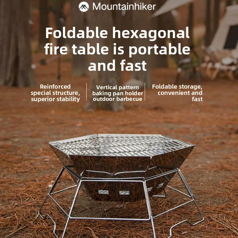 Mountainhiker Outdoor Camping  - Camp Grill Portable Folding recension och pris
