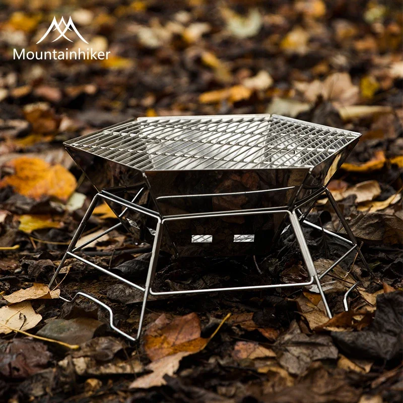 Mountainhiker Outdoor Camping  - Camp Grill Portable Folding recension och pris