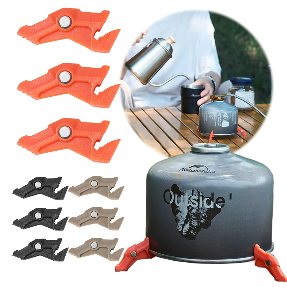 Magnetic Tripod Gas Tank Brack - Camping Cooking Gas Canister recension och pris