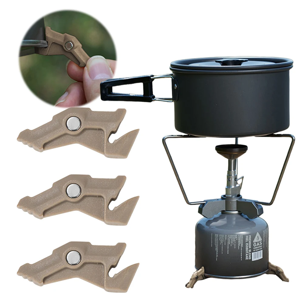 Magnetic Tripod Gas Tank Brack - Camping Cooking Gas Canister recension och pris