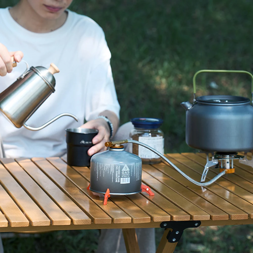 Magnetic Tripod Gas Tank Brack - Camping Cooking Gas Canister recension och pris