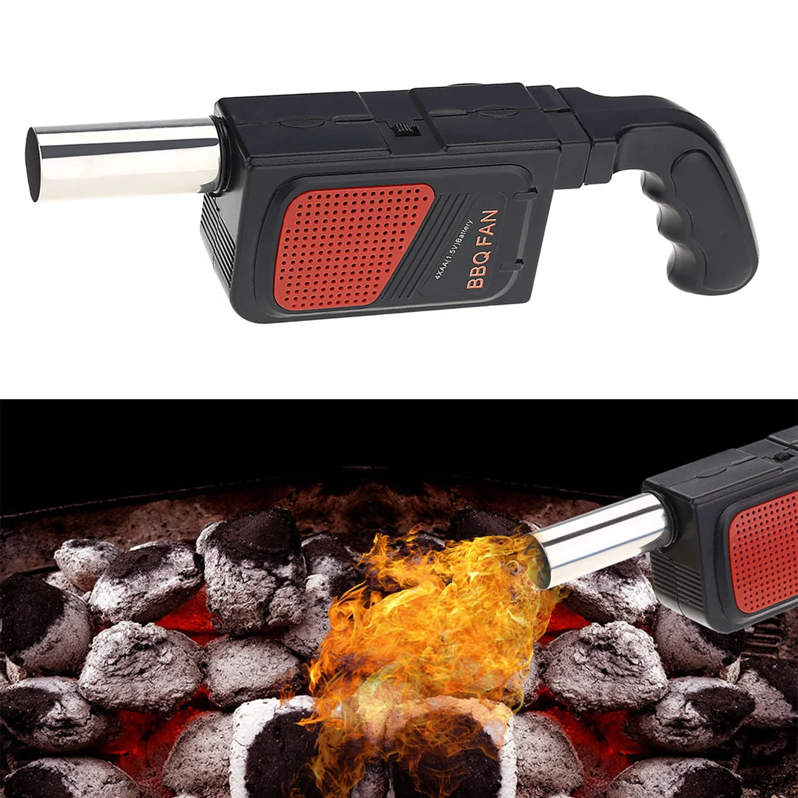 Portable Handheld Electric BBQ - Camping Cooking Electric recension och pris