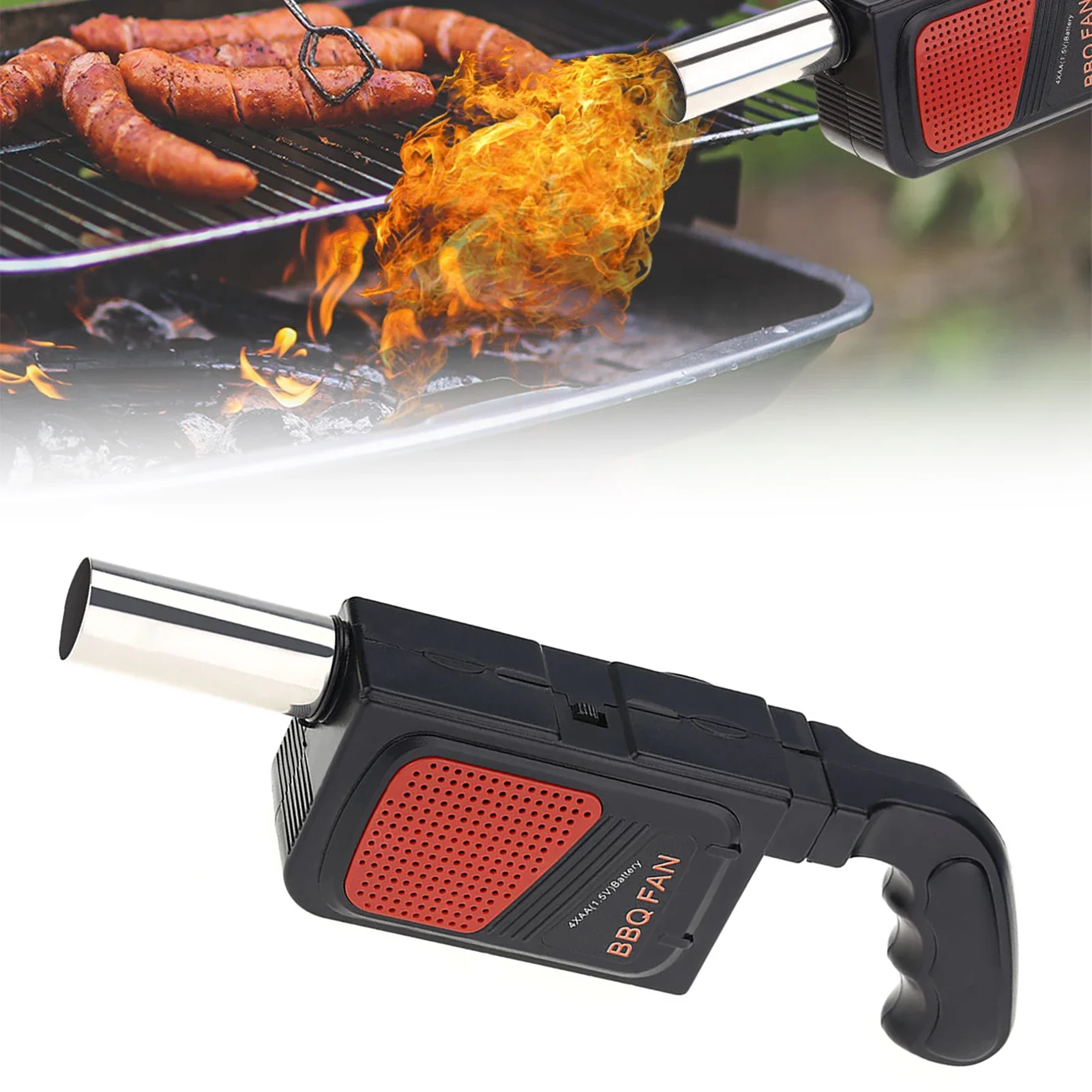 Portable Handheld Electric BBQ - Camping Cooking Electric recension och pris