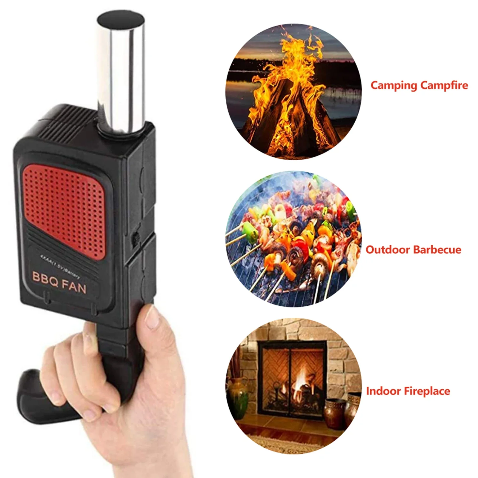 Portable Handheld Electric BBQ - Camping Cooking Electric recension och pris