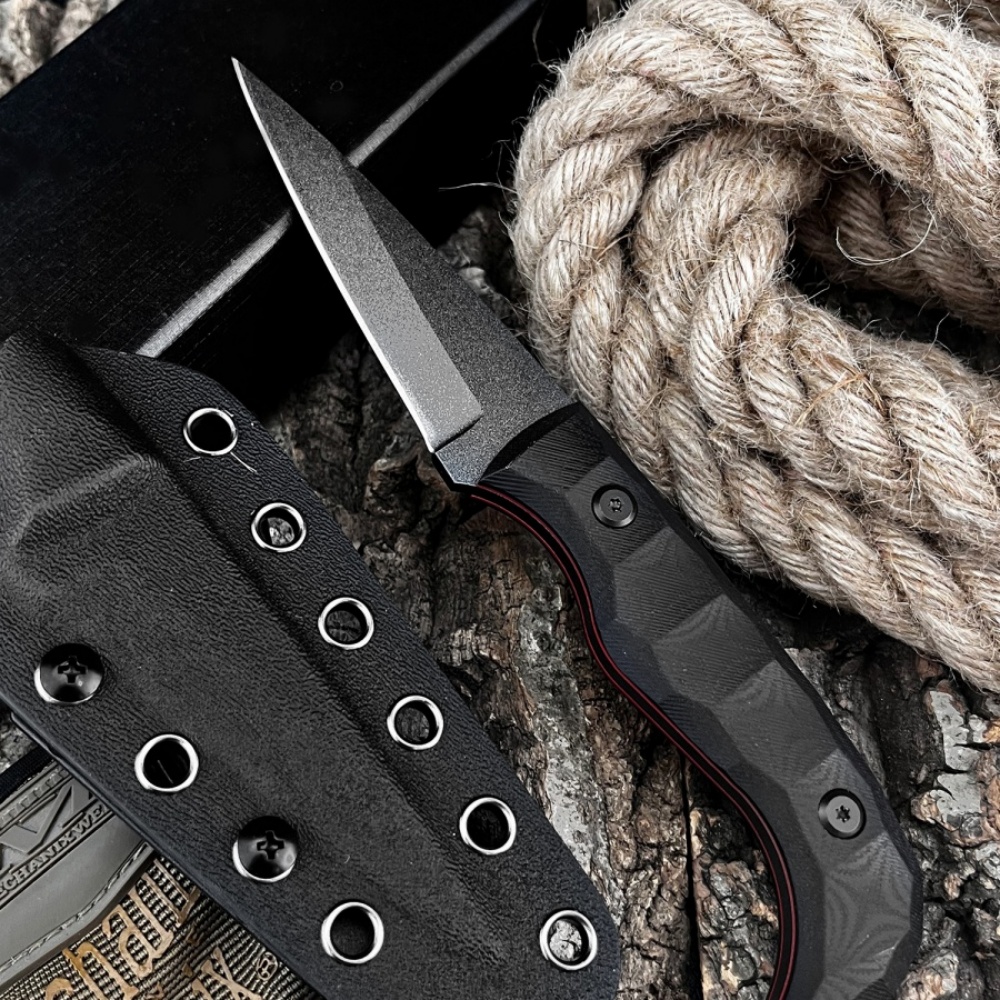 Camping Picnic Cooking Straigh - Camping Cooking Knife With Sheath recension och pris