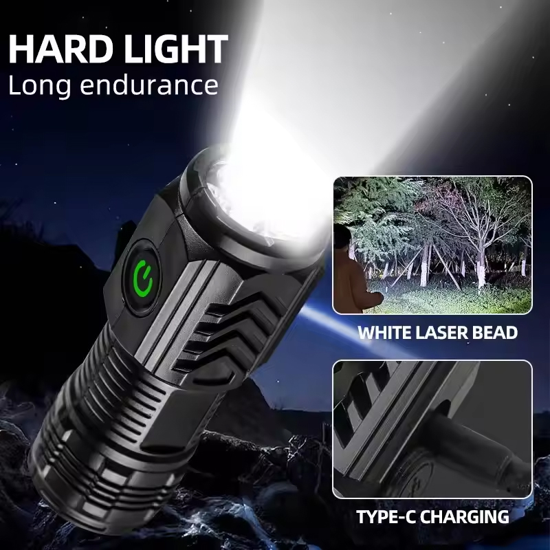 Super Bright MINI LED Flashlig - Camping Cooking Fish recension och pris