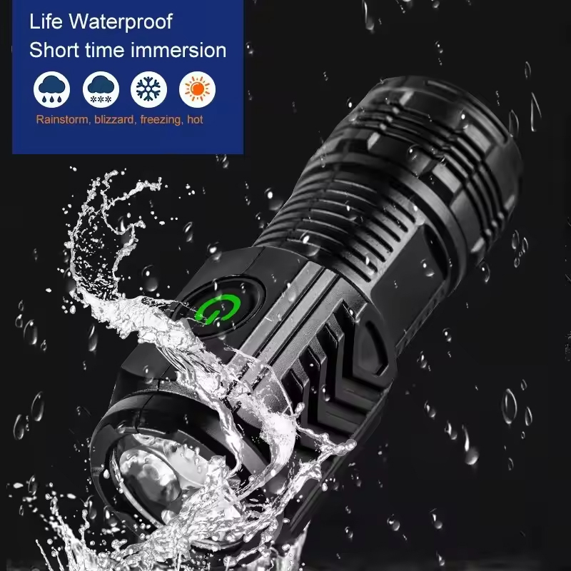 Super Bright MINI LED Flashlig - Camping Cooking Fish recension och pris