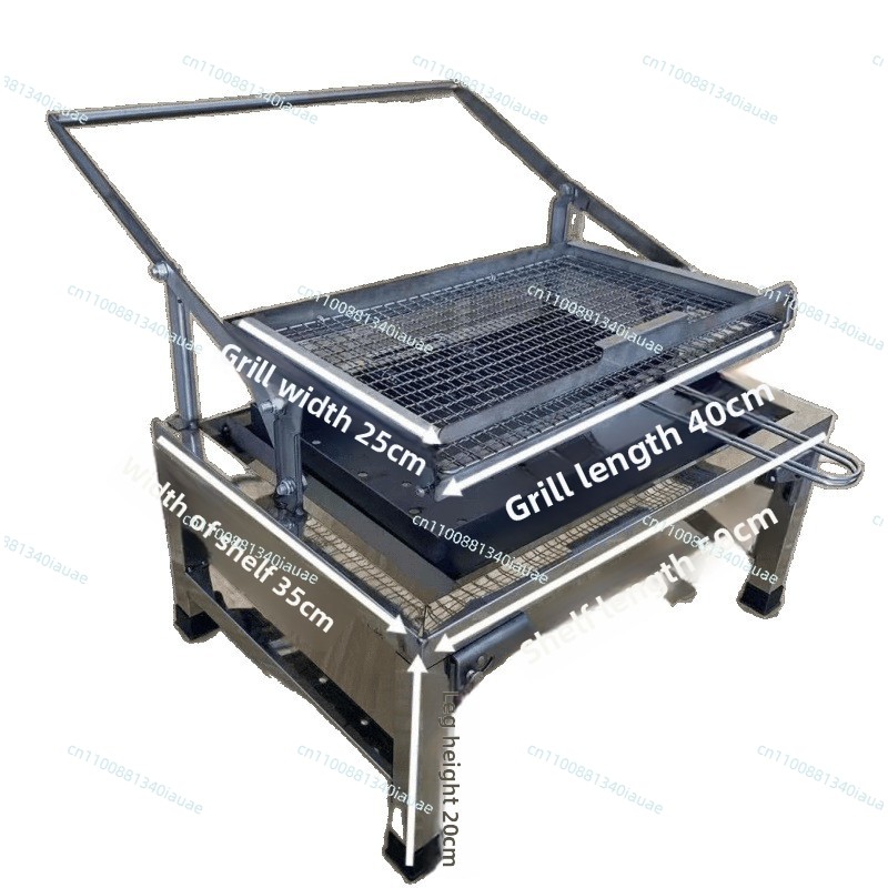 Home Portable Flip Grill Foldi - Camp Grill Portable Folding recension och pris