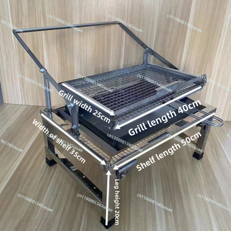 Home Portable Flip Grill Foldi - Camp Grill Portable Folding recension och pris