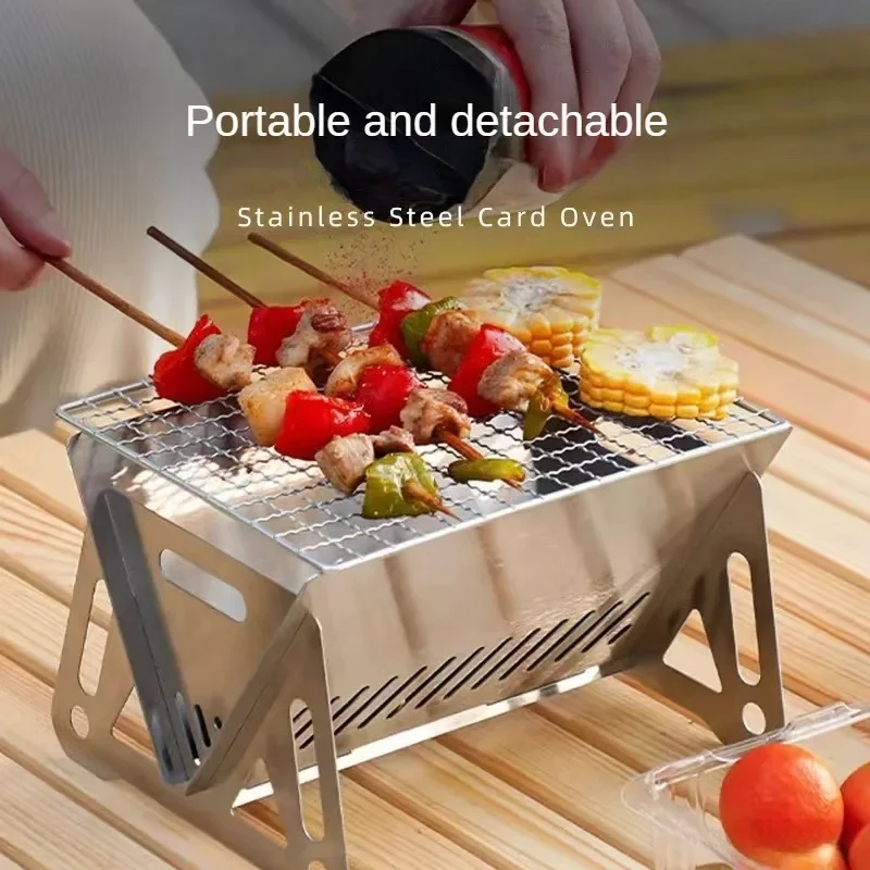 Portable Folding Barbecue Gril - Camp Grill Portable Folding recension och pris